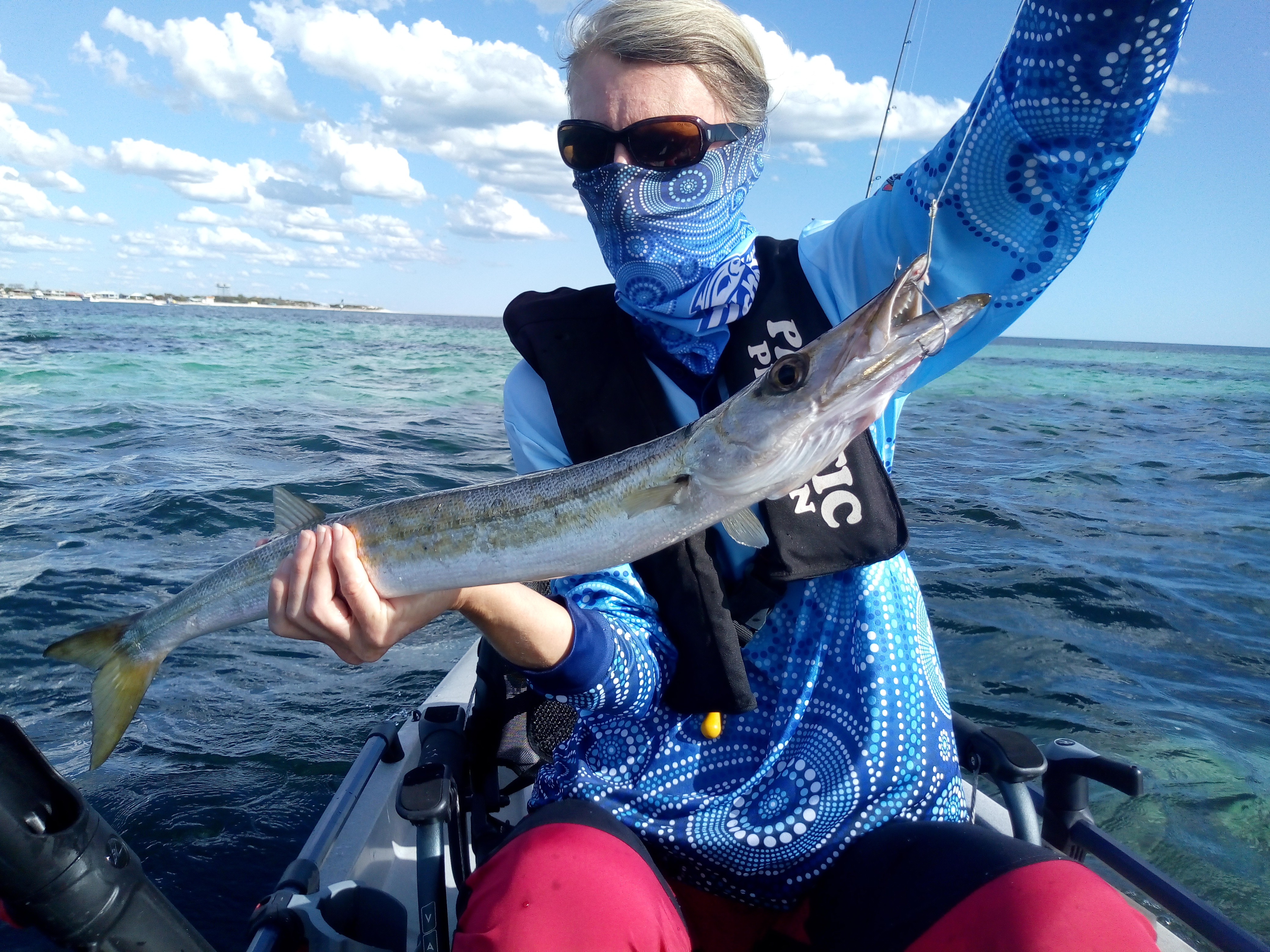 Kayak fishing