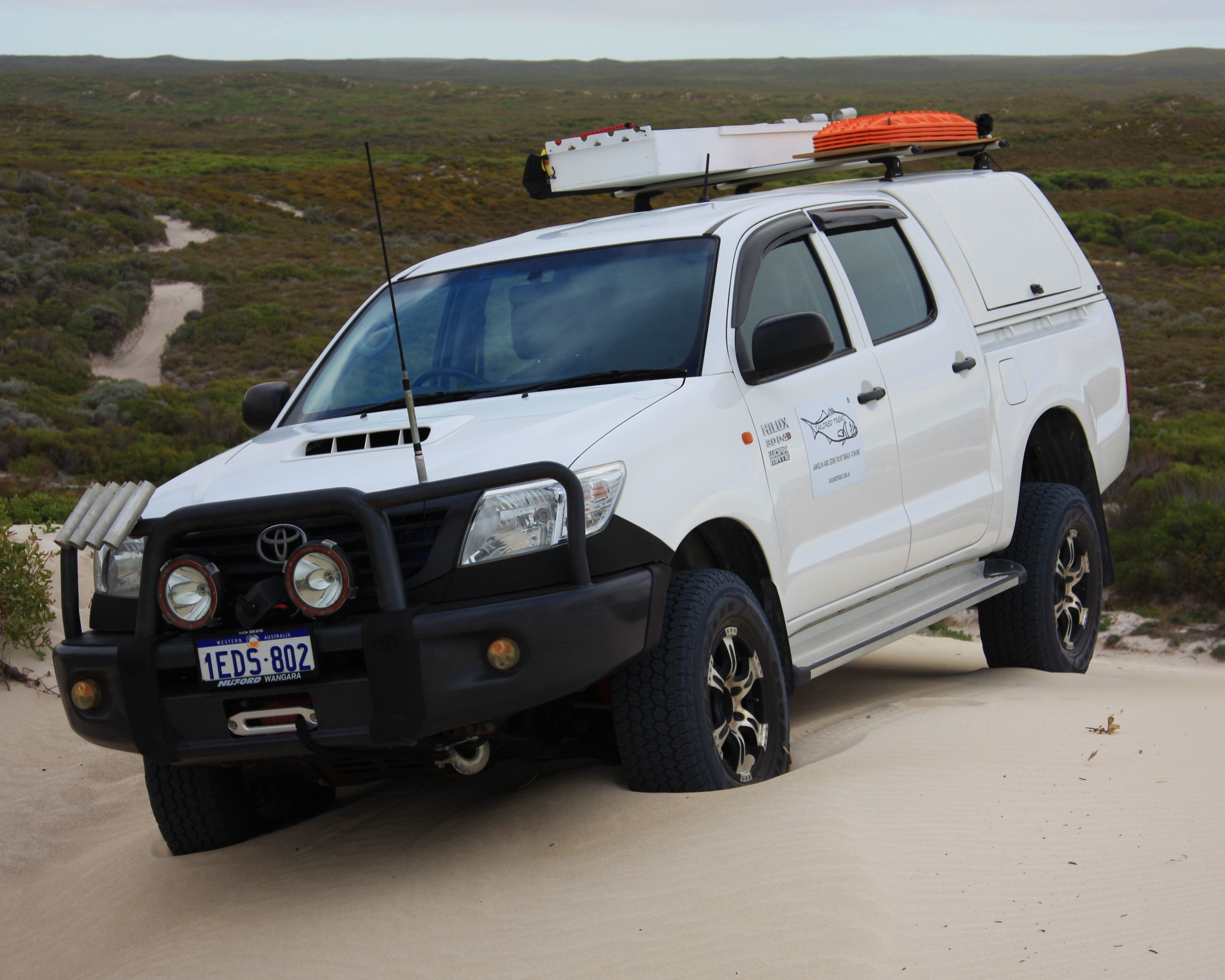 Four wheel drive charters